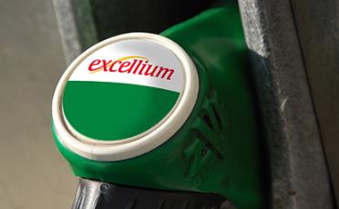 Excellium fuel on pump
